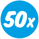 50x