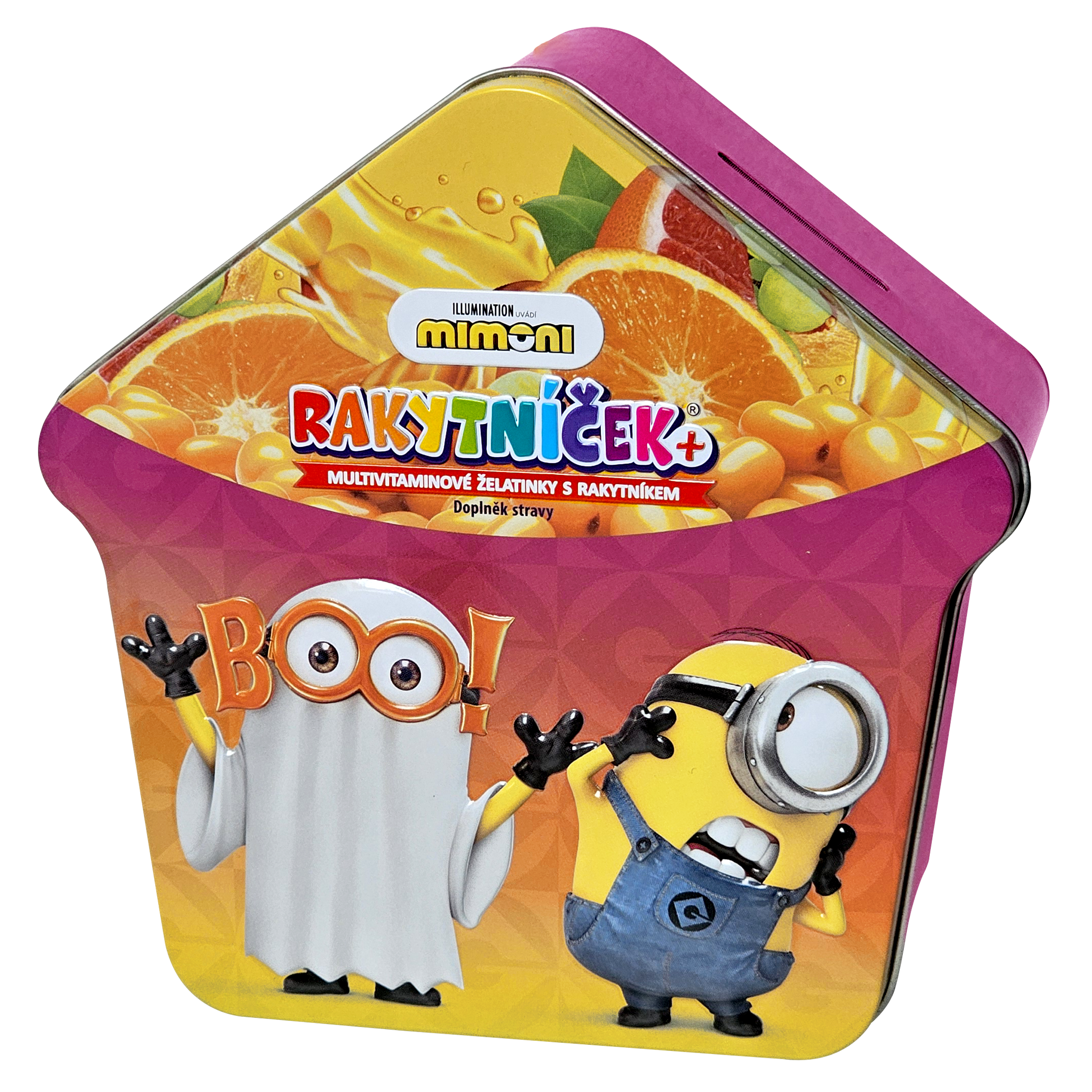 RAKYTNÍČEK+ želatinky - Halloween domeček Mimoni